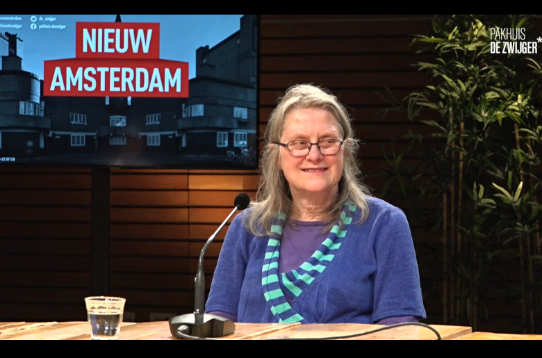 Sceenshot talkshow 'New Amsterdam'