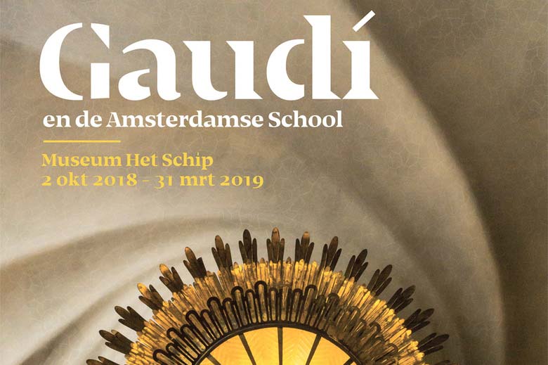 Voorkaft Gaudi en de Amsterdamse School, ©Museum Het Schip 