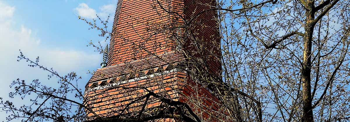banner voorjaarsvakantie toren lucht knoppen