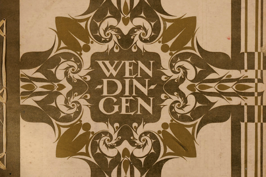Cover Wendingen, Het Schelpennummer, H. Th. Wijdeveld, Roland Holst